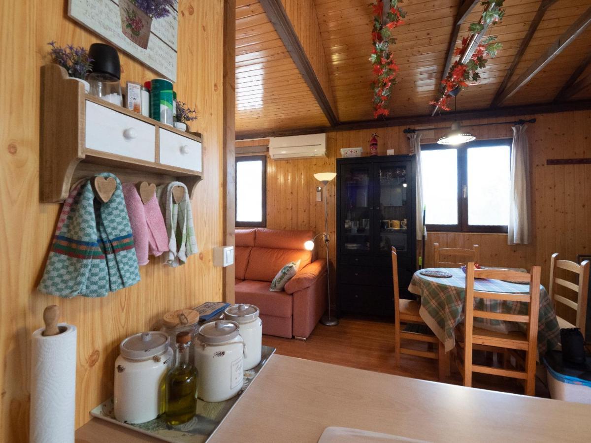 Buenache de la Sierra Casa Rural La Canadiense Log Cabin旅馆 外观 照片