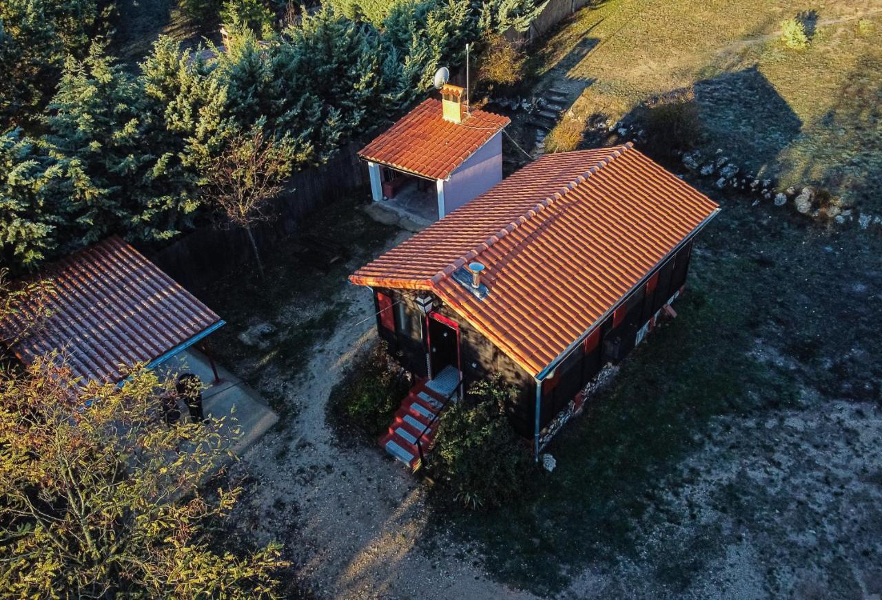 Buenache de la Sierra Casa Rural La Canadiense Log Cabin旅馆 外观 照片
