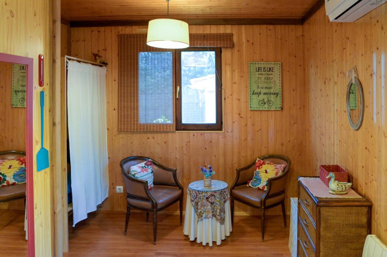 Buenache de la Sierra Casa Rural La Canadiense Log Cabin旅馆 外观 照片