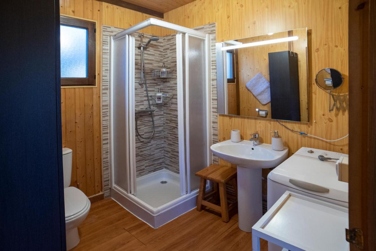 Buenache de la Sierra Casa Rural La Canadiense Log Cabin旅馆 外观 照片
