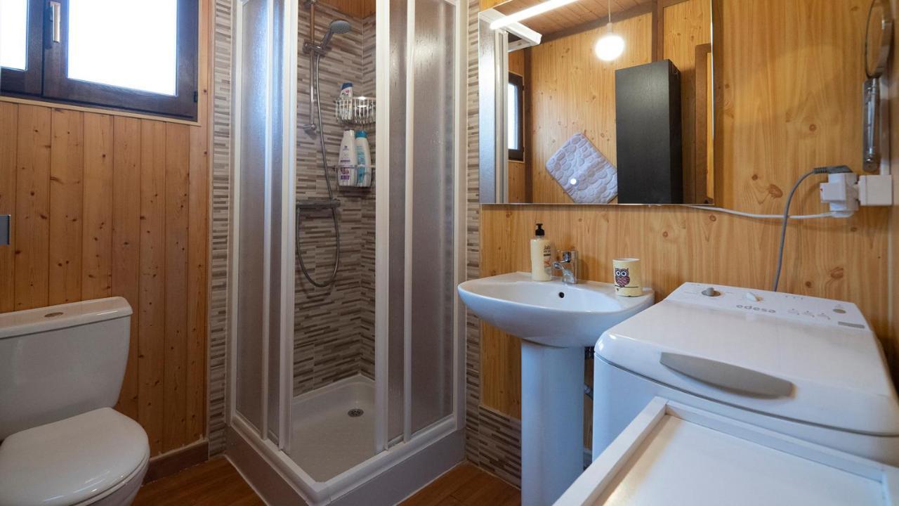 Buenache de la Sierra Casa Rural La Canadiense Log Cabin旅馆 外观 照片