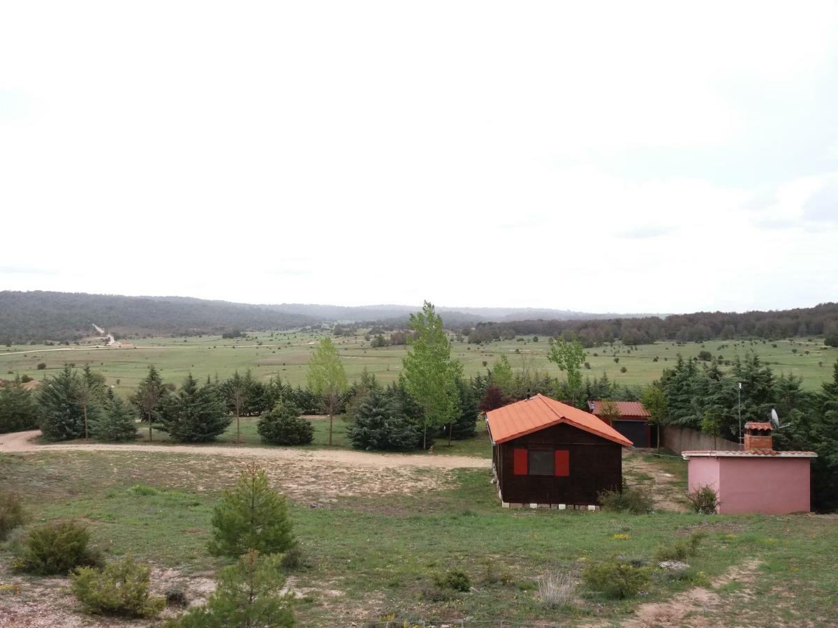 Buenache de la Sierra Casa Rural La Canadiense Log Cabin旅馆 外观 照片